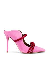 Malone Souliers Farrah Heel In Pink,red