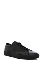 Common Projects Original Achilles Low Top In Black