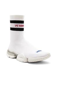 Vetements Reebok Sock Pumps In White