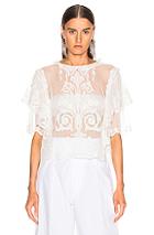 Isabel Marant Seal Top In Floral,white