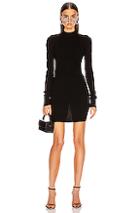 Helmut Lang Stretch Open Back Dress In Black