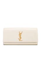 Saint Laurent Kate Clutch In White