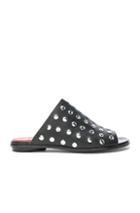 Proenza Schouler Studded Leather Sandals In Black
