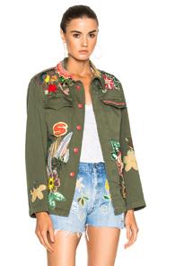History Repeats Giacca History Jacket In Green