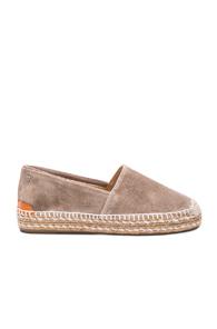 Rag & Bone Suede Noa Espadrilles In Gray