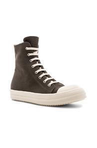 Drkshdw By Rick Owens Hi-top Sneakers In Gray