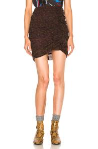 Isabel Marant Etoile Jipson Impressionist Skirt In Floral,green,purple