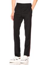 Valentino Side Band Trousers In Black