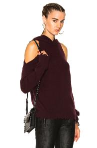 Rta Juno Cashmere Sweater In Purple,red