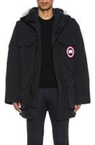 Canada Goose Expedition Poly-blend Parka In Black