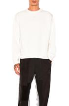 Adidas By Alexander Wang Logo Crew In White