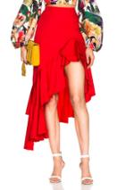 Alexis Cameo Skirt In Red