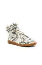 Maison Margiela Future Hi Top Sneakers In Green