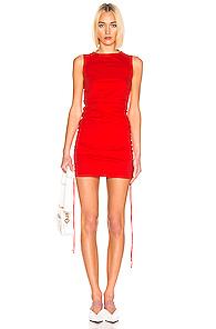 Cotton Citizen Lisbon Tank Dress In Red