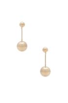 J.w. Anderson Sphere Drop Earrings In Metallics