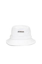 Jacquemus Bucket Hat In White