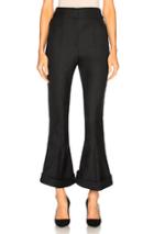 Jacquemus Cropped Pant In Black