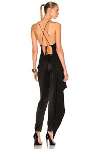 Juan Carlos Obando Annex Draped Halter Top In Black