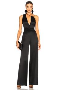 Cushnie Et Ochs Valetta Jumpsuit In Black