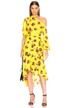 A.l.c. Florence Dress In Yellow,floral