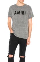 Amiri Vintage Tee In Gray