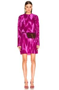 Givenchy Zig Zag Dress In Pink