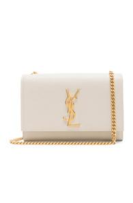 Saint Laurent Kate Crossbody Bag In Neutral