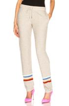 Alexachung Rib Insert Trackpants In Gray