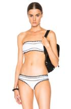 Same Swim Babe Bandeau Bikini Top In White