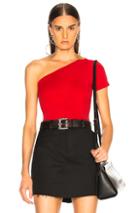 Helmut Lang Asymmetric Tube Tank Top In Multi