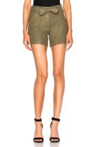 A.l.c. Gregory Shorts In Green