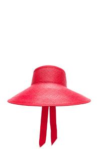 Sensi Studio Long Brim Visor In Red