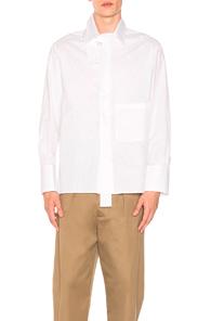 Valentino Long Sleeve Shirt In White