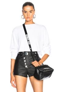 Cotton Citizen Tokyo Long Sleeve Crop Tee In White