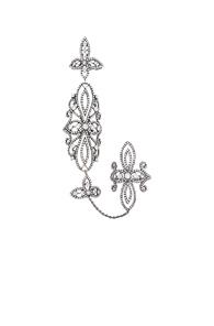 Elise Dray Georgia Persane Ring In Metallics