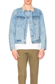 A.p.c. Howl Denim Jacket In Blue
