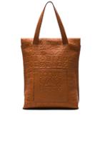 Loewe Signature Shopper Bag In Brown