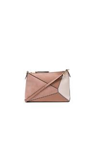 Loewe Mini Puzzle Bag In Pink