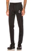 Marcelo Burlon Kappa Sweatpants In Black