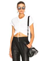 T By Alexander Wang High Twist Tee In White