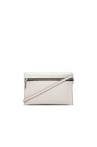 Victoria Beckham Zip Pouch Cross Body In Neutrals
