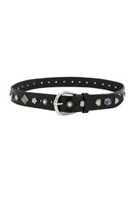 Isabel Marant Studs Belt In Black