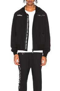 Unravel Street Racing Jacket In Black
