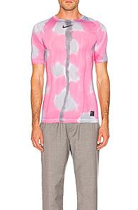 1017 Alyx 9sm Nike Sponge Camo & Transfer Tee In Ombre & Tie Dye,pink