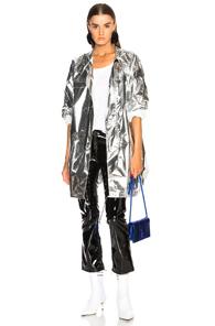 Rta Dillinger Rain Jacket In Metallics