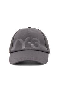 Y-3 Yohji Yamamoto Trucker Cap In Gray