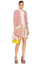 No. 21 Long Sleeve Print Dress In Floral,red,white