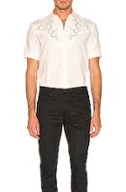 Saint Laurent Western Shirt In White