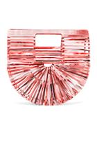 Cult Gaia Mini Acrylic Ark Bag In Orange