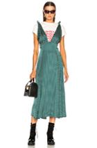 Alexachung Scarf Dress In Geometric Print,green